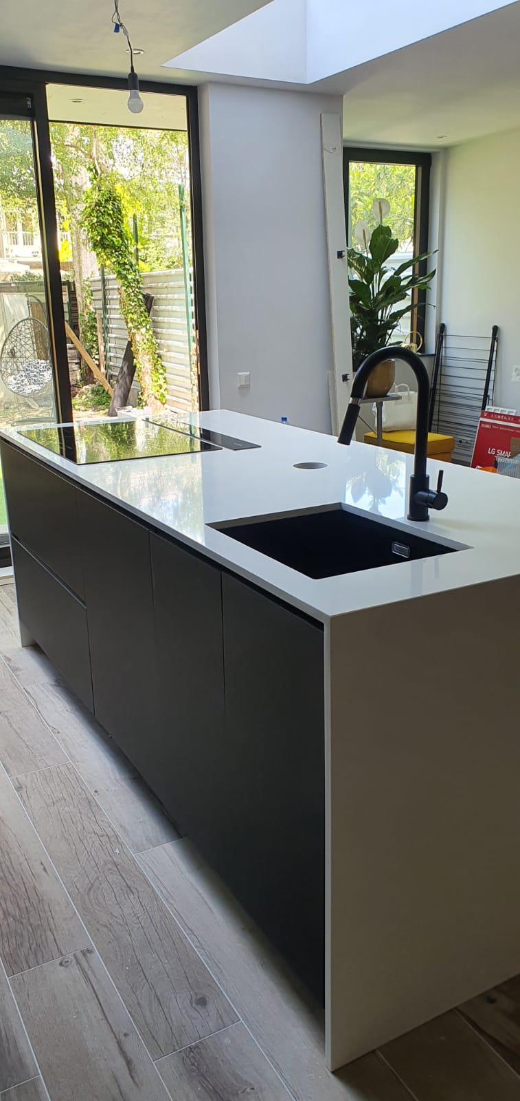 Aanrechtblad vervangen composiet of graniet €129 euro